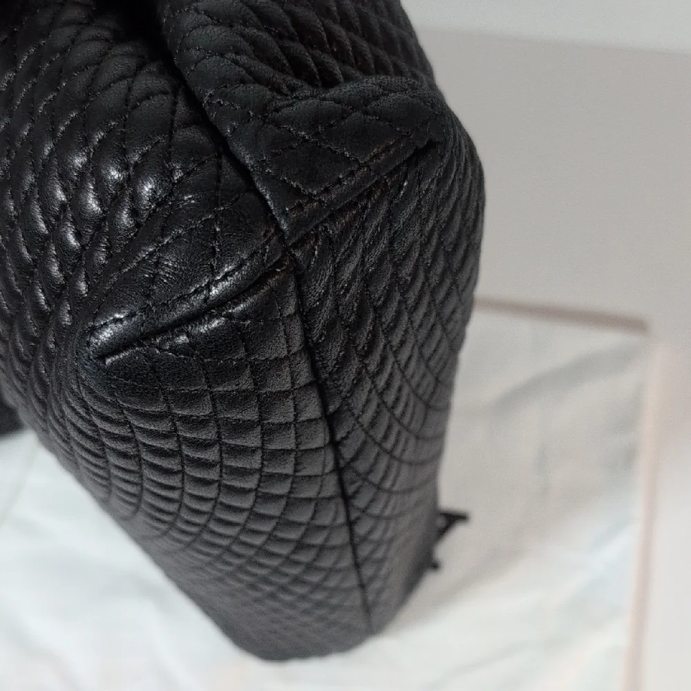 Bally Quilted Top Handle Bag and Wallet